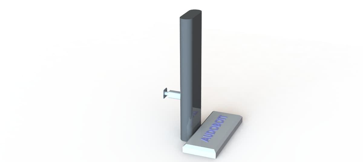 AudoBot charging in action